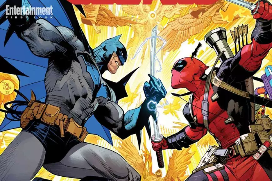 Gokil, Batman dan Deadpool Bertemu pada Proyek Crossover DC dan Marvel