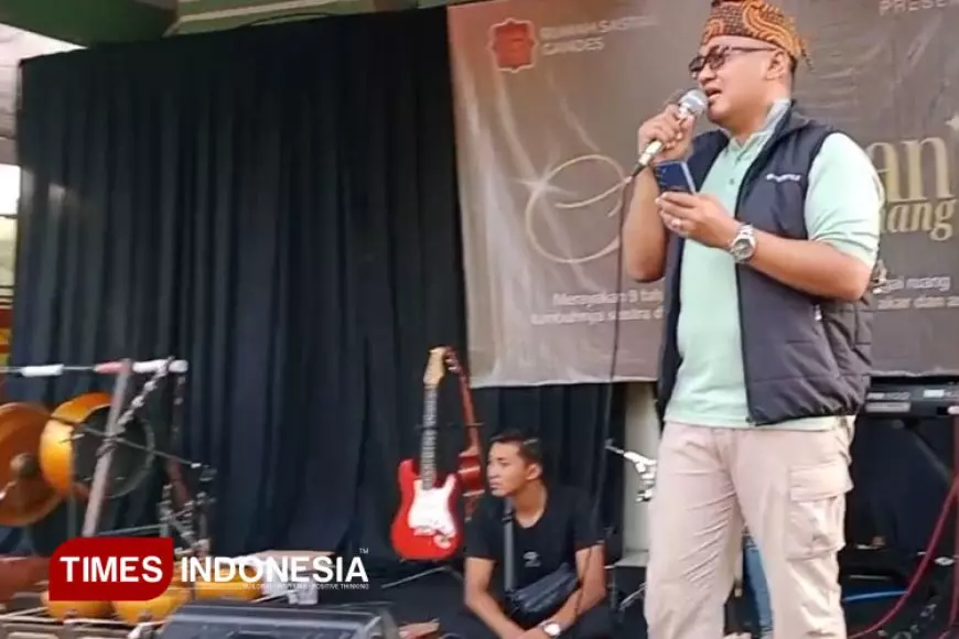 HUT ke-9, Komunitas seni Rumah Sastra Gandes Dapat Apresiasi dari Bupati Probolinggo