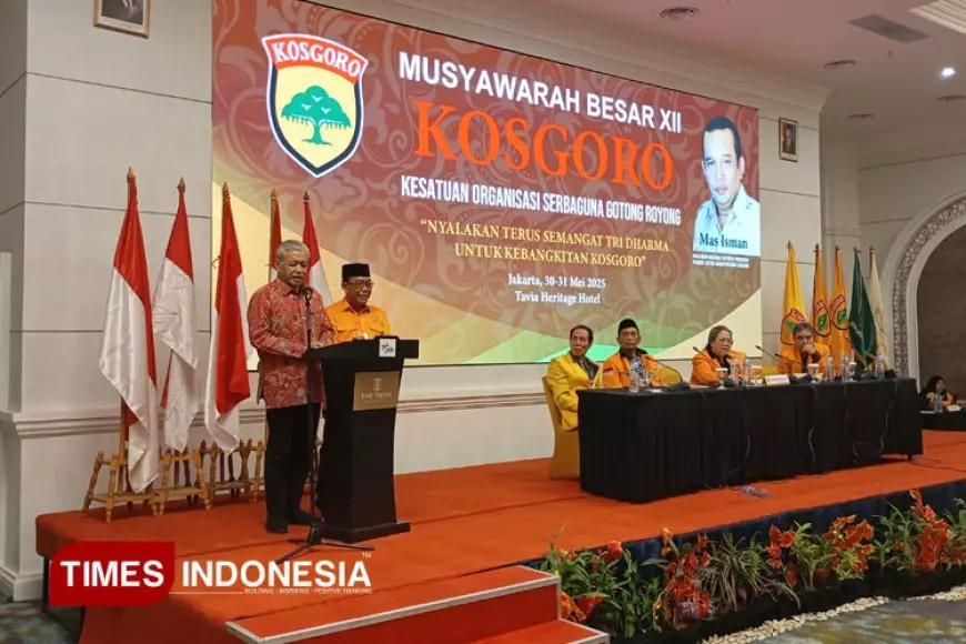 Hari Pertama MUBES XII KOSGORO ditutup dengan Penyampaian Laporan Pertanggungjawaban PPK KOSGORO