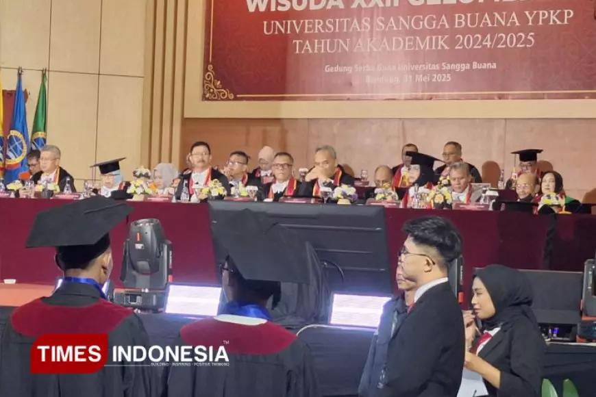 Rektor Didin Bersyukur, Wisuda ke-XXII Gelombang 1 USB YPKP Tahun Akademik 2024–2025 Berjalan Sukses