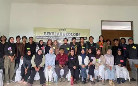 Dosen FH UWG Malang Isi Materi Sekolah Ekologi, Tegaskan Hak atas Lingkungan Hidup
