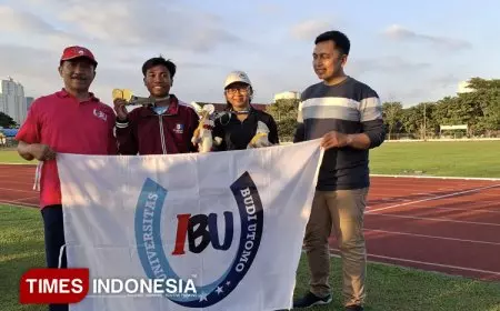 Mahasiswi UIBU Kota Malang Berhasil Raih Perak di Pomprov Jatim 2025