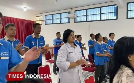Penguatan Spiritual Keagamaan Umat Nasrani di Balik Jeruji Lapas Mojokerto