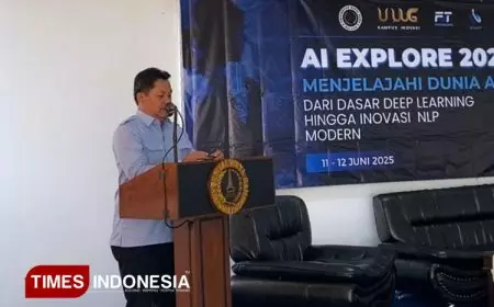 Menjelajah Dunia Kecerdasan Buatan bersama Mahasiswa Teknik Informatika UWG Lewat Ajang AI Explore 2025