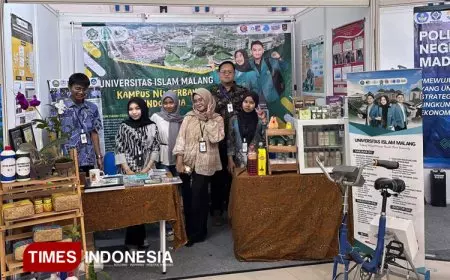 LPKIB UNISMA Pukau Pengunjung dengan Produk Inovasi Unggulan di Dies Natalis Polinema
