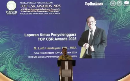 TOP CSR Awards 2025: Mendorong Bisnis Berkelanjutan via CSR