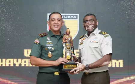 Pangdam V Brawijaya dan SAF Singapura Perkuat Persahabatan Militer