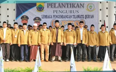 LPTQ Kabupaten Cianjur Resmi Dilantik untuk Masa Bakti 2025–2030