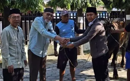 Perayaan Idul Adha di Kampus Unipma Madiun Meriah dan Penuh Kebersamaan