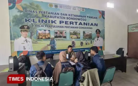 Mahasiswa Politeknik Negeri Jember Sambangi Klinik Pertanian Bondowoso