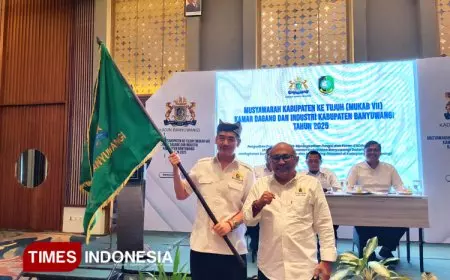 Terpilih Aklamasi, David Wijaya Tjoek Kembali Nahkodai Kadin Banyuwangi