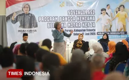 BKKBN Bersama Anggota DPR Indah Kurnia Sosialisasi Program Bangga Kencana
