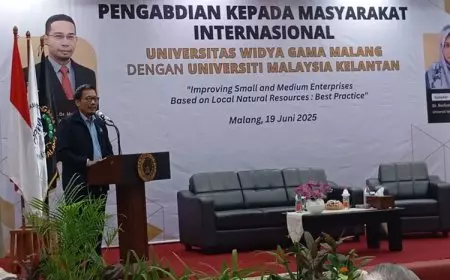 Kolaborasi PKM Internasional UWG Malang dan Universiti Malaysia, Dorong UMKM Berbasis Sumber Daya Lokal