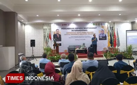 Hadirkan Akademisi Malaysia, PkM Global UWG Malang  Bahas Praktik Terbaik Pemberdayaan UMKM