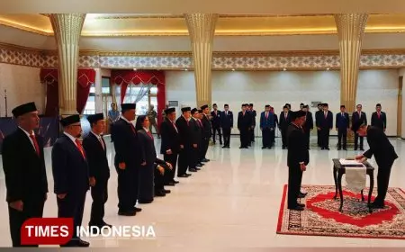 Bupati Jember Fawait Lantik 17 Pejabat Teras Pemkab