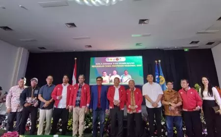 UNJ Resmi Buka Kejuaraan Tenis Profesor Nasional 2025, Ajang Sinergi Akademisi Melalui Olahraga