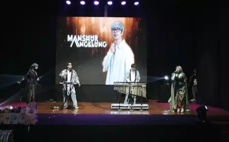 Gebrakan Baru Putri Hijabfluencer Jawa Barat 2025, Kolaborasi Spektakuler bersama Manshur Angklung