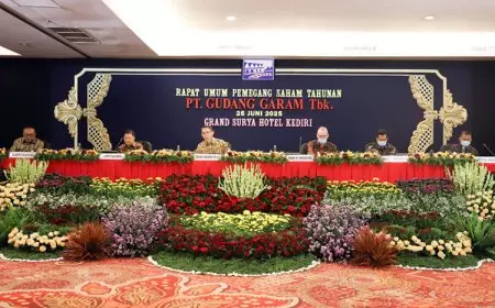 RUPS PT Gudang Garam Tbk Tetapkan Hal-Hal Berikut