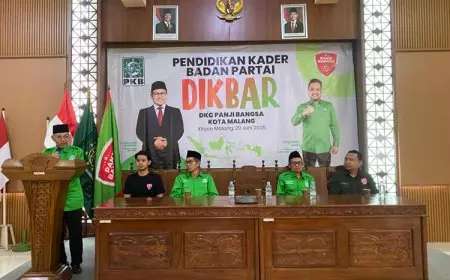 DKC Panji Bangsa Kota Malang Gelar Pendidikan Kader: Cetak Generasi Muda Militan untuk PKB