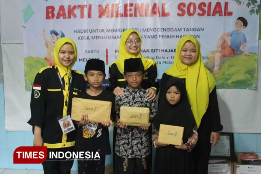 Bakti Milenial Sosial HMJ Akuntansi UWG Malang: Menggenggam Harapan di Panti Asuhan Siti Hajar