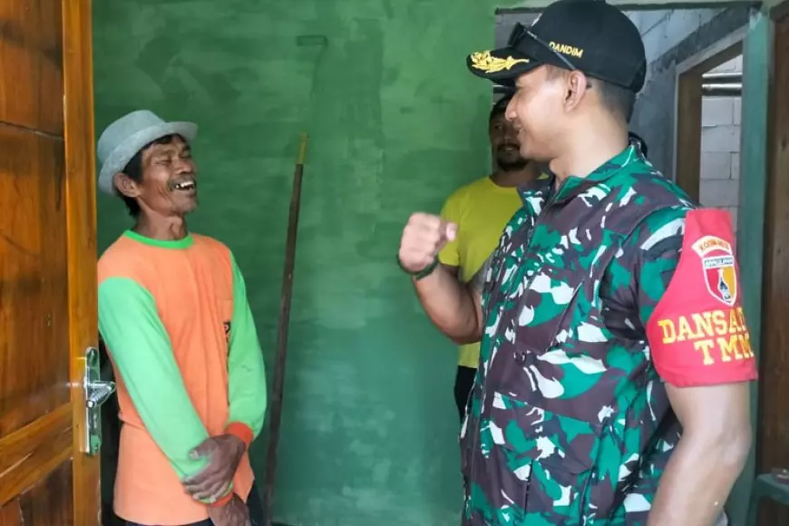 Satgas TMMD ke-124 Kodim 0812 Lamongan Berpacu dengan Waktu, Genjot Pembangunan Demi Warga