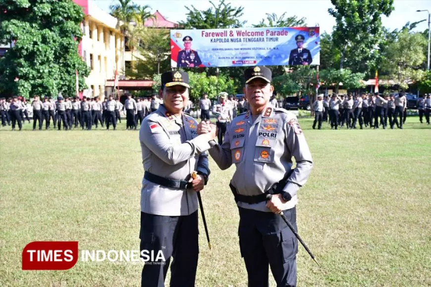 Kepemimpinan Polda NTT Bergulir, Irjen Pol Rudi Darmoko Lanjutkan Program Irjen Pol Daniel Tahi Monang
