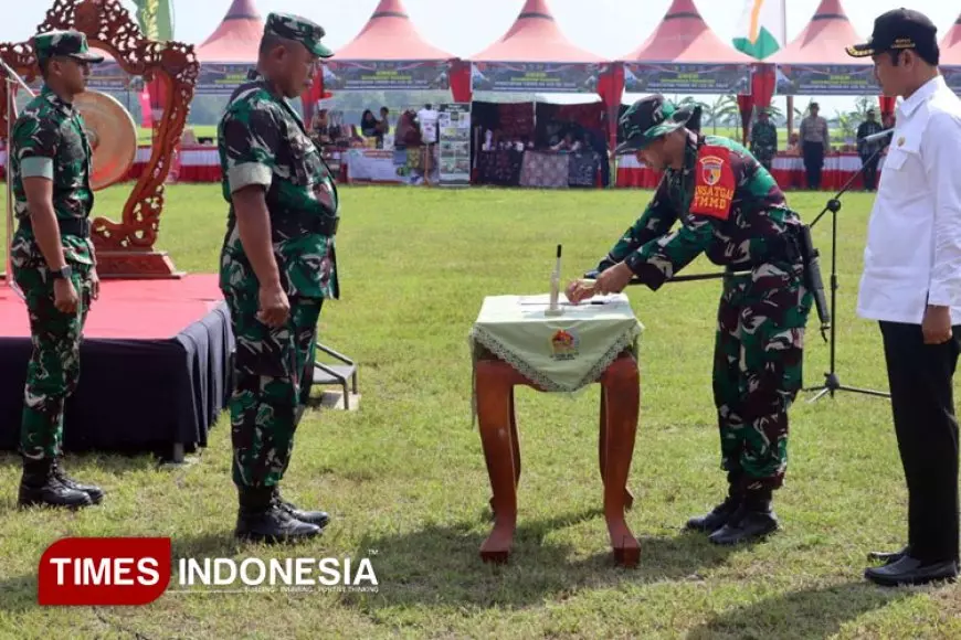 TMMD ke-124 Lamongan Ditutup: Membangun dari Desa, Menguatkan Indonesia dari Pinggiran