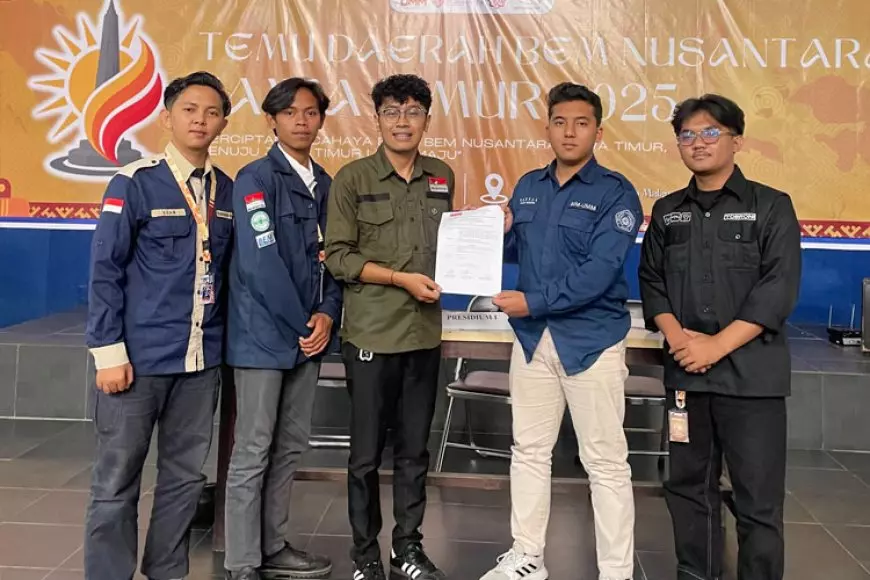 Naufal Rizky Firdaus Terpilih Jadi Koordinator Daerah BEM Nusantara Jatim