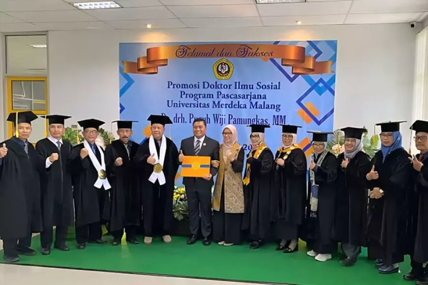 Selamat, Presiden NGG Puguh Wiji Pamungkas Dikukuhkan Sebagai Doktor, Raih Predikat Cumlaude