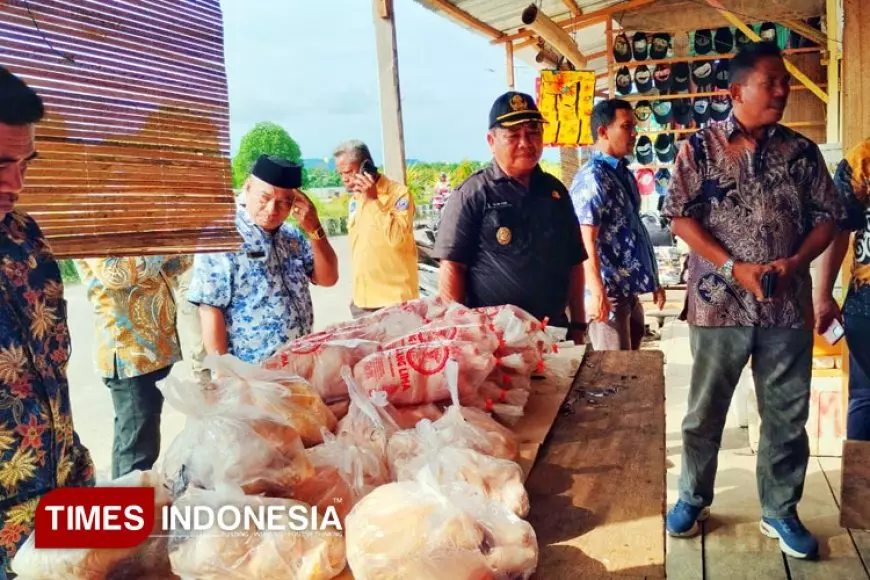 Jelang Perayaan Idul Adha 1446 Hijriah, Wakil Bupati Taliabu Pantau Aktivitas Pasar
