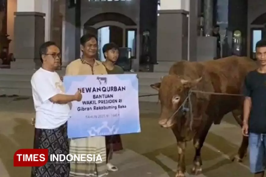 Wapres Gibran Kirim Sapi Limosin ke Pondok Tremas Pacitan, KH Luqman: Udhiyyah Maqbulah