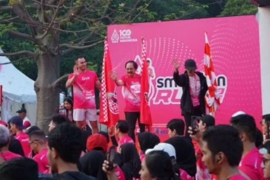 SMARTFREN RUN 2025, 5.000 Pelari Pecahkan Rekor Partisipasi