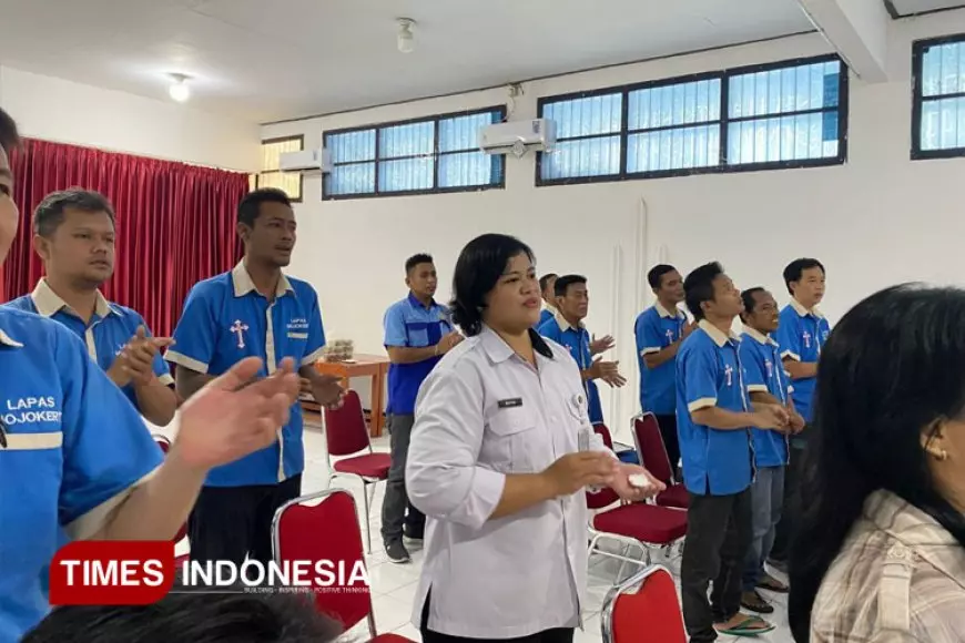 Penguatan Spiritual Keagamaan Umat Nasrani di Balik Jeruji Lapas Mojokerto