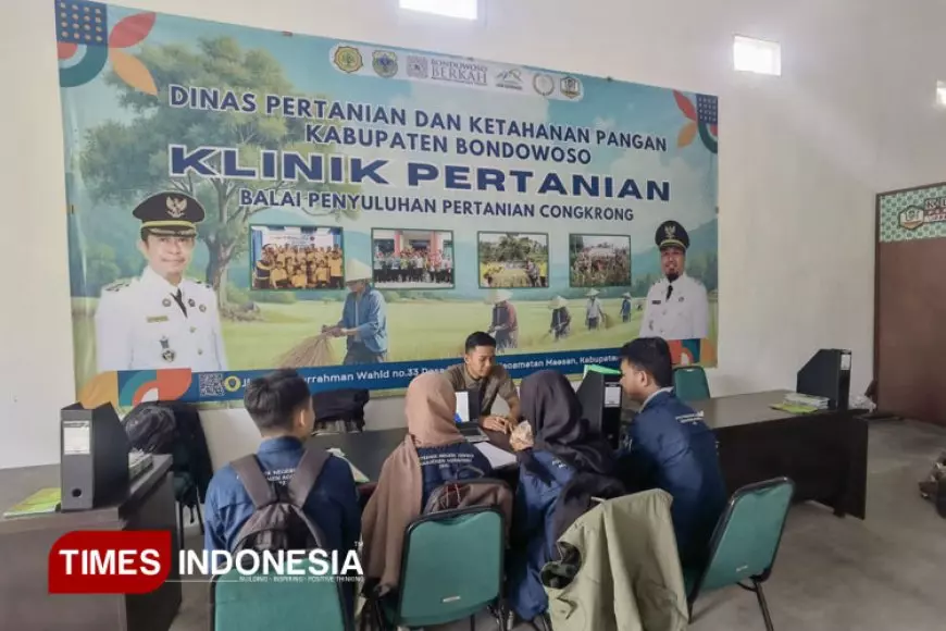 Mahasiswa Politeknik Negeri Jember Sambangi Klinik Pertanian Bondowoso