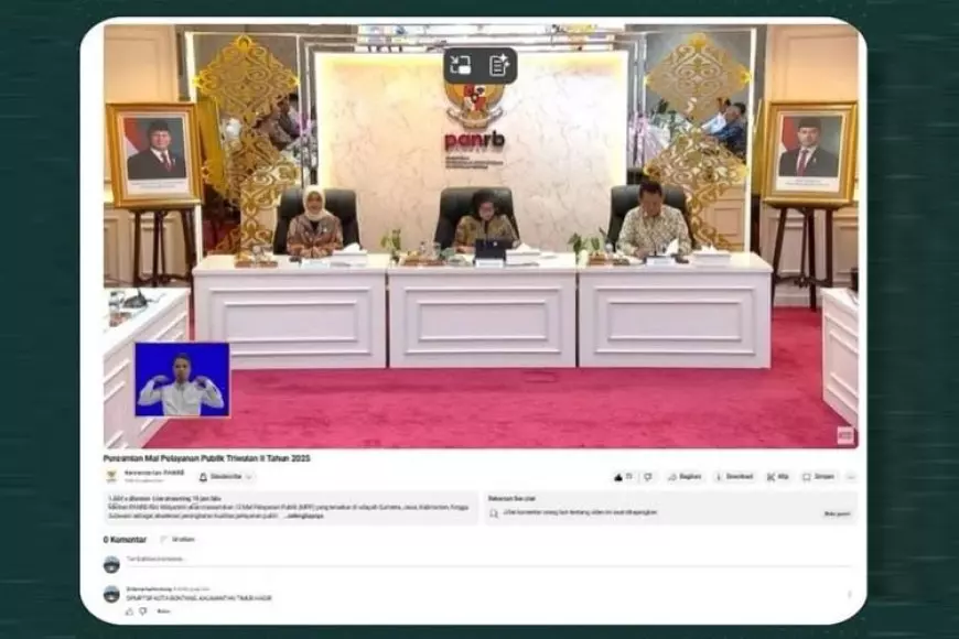 DPMPTSP Bontang Ikuti Peresmian Mal Pelayanan Publik oleh Kemenpan RB