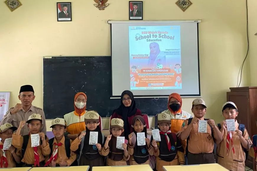 Program School to School bareng Dokter Gigi RSU Wajak Husada, Tingkatkan Kesadaran Kesehatan Gigi di Sekolah