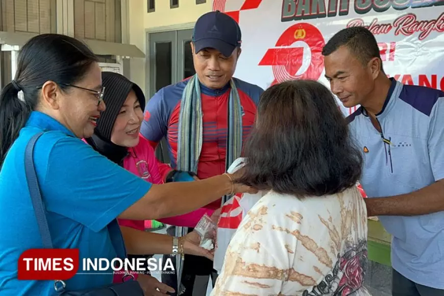 Polres Lombok Utara Sentuh Lansia Lewat Pelayanan Kesehatan