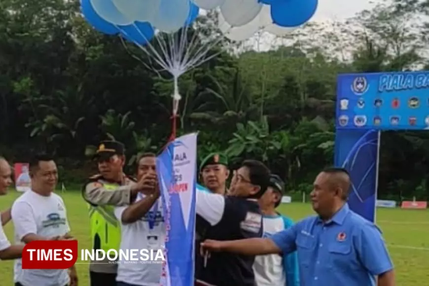 Open Turnamen Sepakbola Piala Banjarnegara Maju 2025 Dibuka Diikuti 32 Tim