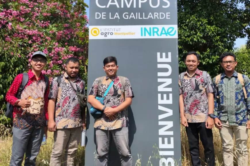 Lima Dosen Muda FP UB Ikuti Program Mobilitas Akademik di Prancis