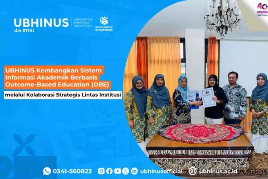UBHINUS Malang Kembangkan Sistem Informasi Akademik Berbasis OBE melalui Kolaborasi Strategis Lintas Institusi