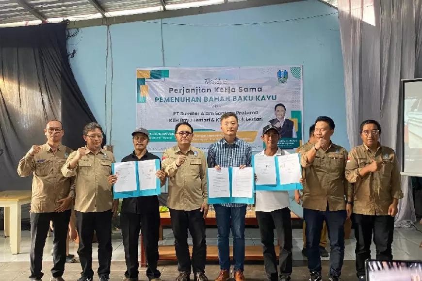 Dorong Pemenuhan Bahan Baku, CDK Wilayah Banyuwangi Jembatani Industri Kayu dan Kelompok Tani