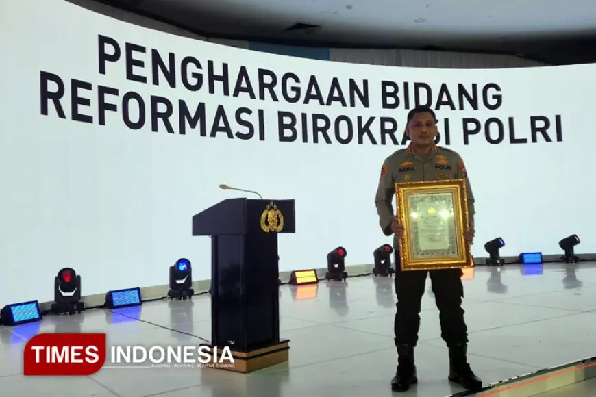 Punya Pelayanan Jempolan, Polresta Banyuwangi Dapat Penghargaan Dari Kapolri