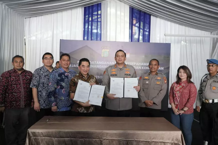 PT KCN dan Polres Pelabuhan Tanjung Priok Lakukan Penandatanganan Nota Kesepahaman Terkait Keamanan dan Kehumasan