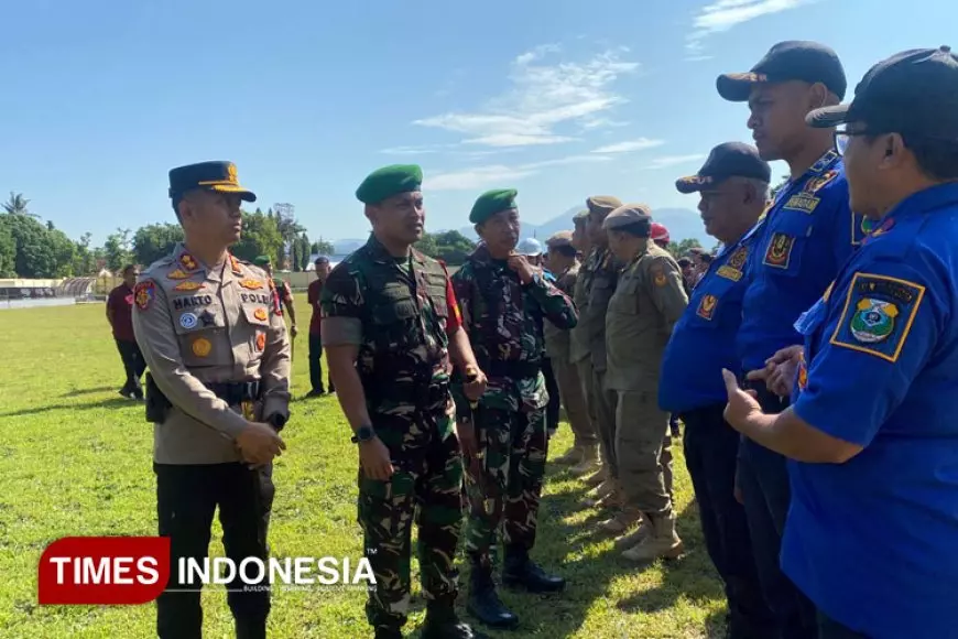 Ribuan Personel Dikerahkan untuk Amankan Kunjungan Wapres Gibran