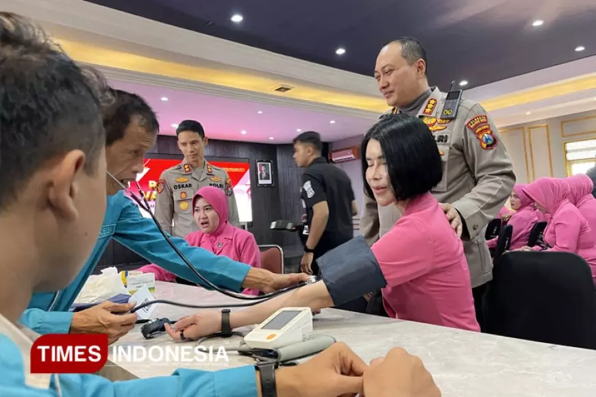 Polresta Malang Kota Peduli, Gelar Vaksin HPV dan Pap Smear Gratis