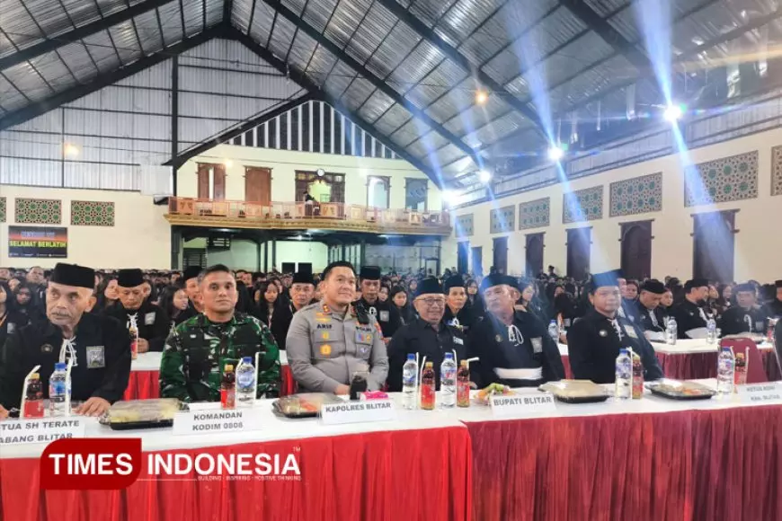 Pengesahan PSHT 2025 Blitar Berlangsung Aman di Dua Lokasi, Ketua Cabang Ucapkan Terima Kasih
