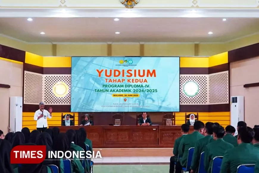 Dukung Regenerasi Petani, Polbangtan Malang Gelar Yudisium Tahap II Diploma IV