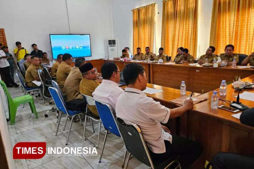 Gelar Rakor Bersama Forkopimda Taliabu,  Aktivitas Galian C Kembali Dibuka untuk Pembangunan Jalan
