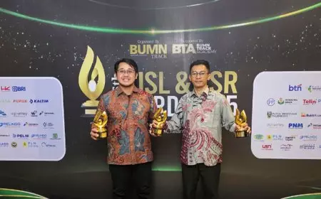 Petrokimia Gresik Raih Predikat Tertinggi di Ajang BUMN Track