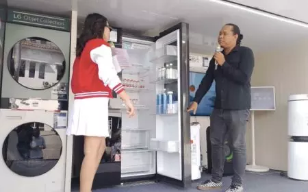 Kampanyekan Produk Premium, LG Life’s Good Truck Sapa Warga Surabaya